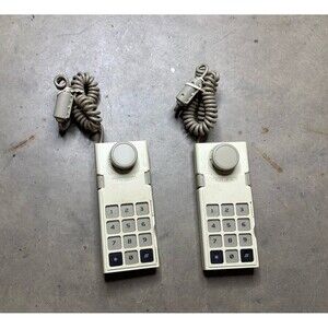 2 ColecoVision and Adam Original Controllers - White